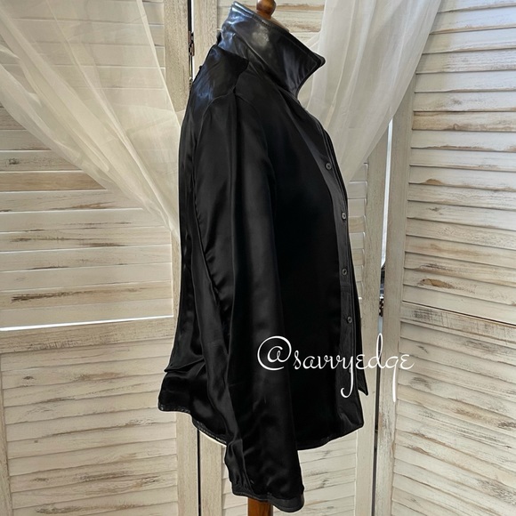 Andrew Marc Lamb Leather Jacket - Picture 7 of 15